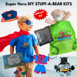 DIY Kit with SuperHero Outfit of Your Choice